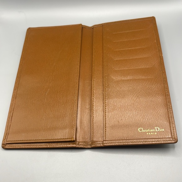 CHRISTIAN DIOR VINTAGE LONG WALLET - Picture 5 of 13